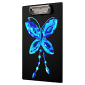 Blauwe vlinderrism klembord (Links)