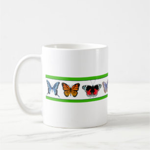 Blauwe vlinders (Bridget Collectie) Koffiemok