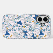 blauwe vlinders Case-Mate iPhone case (Achterkant (horizontaal))