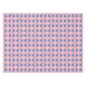 Blauwe vlinders Custom Tafelkleed (Voorkant (Horizontaal))