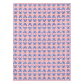 Blauwe vlinders Custom Tafelkleed (Voorkant)