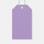 Blauwe Vlinders en Lavendel Cadeaubijschrift Cadeaulabel (Achterkant)