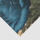 blauwe vlinders en ontkoppeling van Rozen Tissuepapier (Detail)