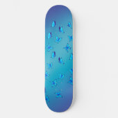 Blauwe vlinders in het bewegingskarton persoonlijk skateboard (Voorkant)