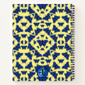 Blauwe Vlinders In Leuk Speels Patroon Op Dagboek Notitieboek (Achterkant)