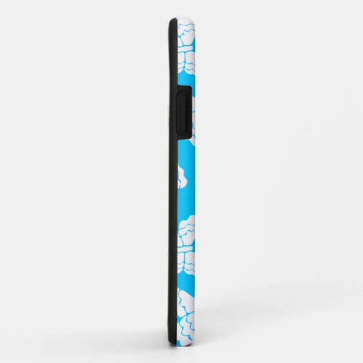 Blauwe vlinders iPhone 5 Hoesje (Achterkant/rechts)