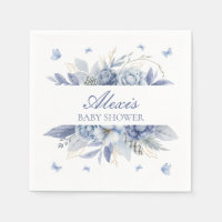 Blauwe Vlinders Jongen Baby shower