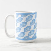 Blauwe Vlinders Koffiemok (Links)