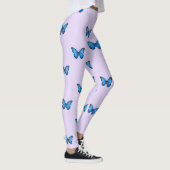 Blauwe Vlinders Leggings (Rechts)