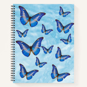 Blauwe Vlinders Notitieboek