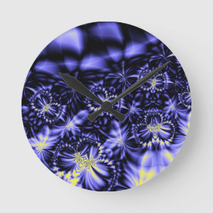 Blauwe Vlinders Ronde Klok