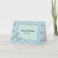 Blauwe vlinders Verjaardag