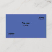 Blauwe vlinders Visitekaartjes (Voorkant)