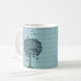 Blauwe Vlinders Vlinders Droomboom Koffiemok