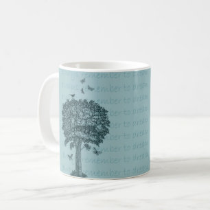 Blauwe Vlinders Vlinders Droomboom Koffiemok