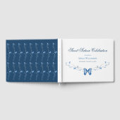 Blauwe vlinders & wervelingen zoet 16 gastenboek (Volledig)