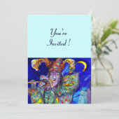 BLAUWE VLOEISTOFFER KAART (Staand voorkant)