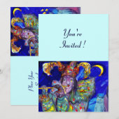 BLAUWE VLOEISTOFFER KAART (Voorkant / Achterkant)