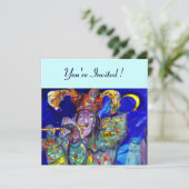BLAUWE VLOEISTOFFER KAART (Staand voorkant)