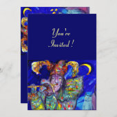 BLAUWE VLOEISTOFFER KAART (Voorkant / Achterkant)