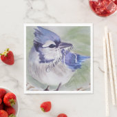 BLAUWE VOET VAN DE HOOGSTE MONOGRAM PARTIJ SERVETTEN (Insitu)