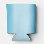 Blauwe voetafdrukken blikjeskoeler (Achterkant)