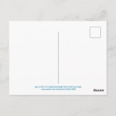BLAUWE VOETEN VAN MARK EDWARD WESTERFIELD 2020 BRIEFKAART (Achterkant)