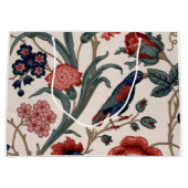 Blauwe vogel en florale cadeautas (Voorkant)