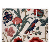 Blauwe vogel en florale cadeautas (Achterkant)