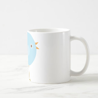 Blauwe vogel koffiemok