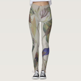 Blauwe vogel - Leggings