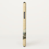  blauwe vogel met goudkroon Case-Mate iPhone case (Achterkant / rechts)