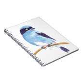Blauwe vogel notitieboek (Rechterzijde)