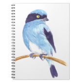 Blauwe vogel notitieboek (Voorkant)