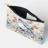 Blauwe vogel op een tak etui (Open)