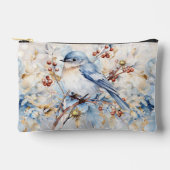 Blauwe vogel op een tak etui (Voorkant)