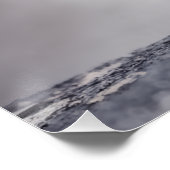 Blauwe Vogel Perfect Poster (Hoek)