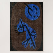 Blauwe vogel pompoen - Paul Klee 1939 Legpuzzel (Verticaal)