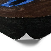 Blauwe vogel pompoen - Paul Klee 1939 Poster (Hoek)