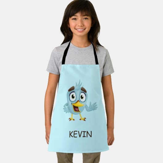 Blauwe vogel schort (Insitu)