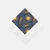 Blauwe Vogel Servet (Hoek)