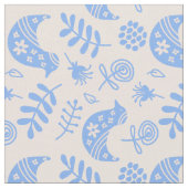 Blauwe vogel stof (Close Up)