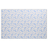 Blauwe vogel stof (Fat Quarter)
