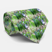 Blauwe vogel stropdas (Opgerold)