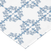 Blauwe vogel van gelukkige vleugelvogels patroon tafelkleed (Gekanteld)