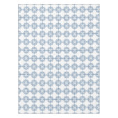 Blauwe vogel van gelukkige vleugelvogels patroon tafelkleed (Voorkant)