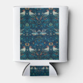  blauwe vogel van William Morris Blikjeskoeler (Voorkant)