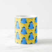 Blauwe vogel voor kinderen koffiemok (Center)