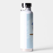 Blauwe vogel waterfles (Rechts)