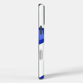 Blauwe vogelfamilie Case-Mate iPhone case (Achterkant / Rechts)